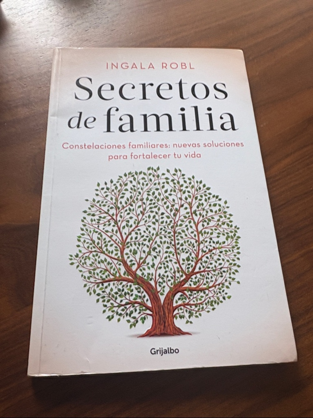 Secretos de familia by Ingala Robl - White & Green Cover